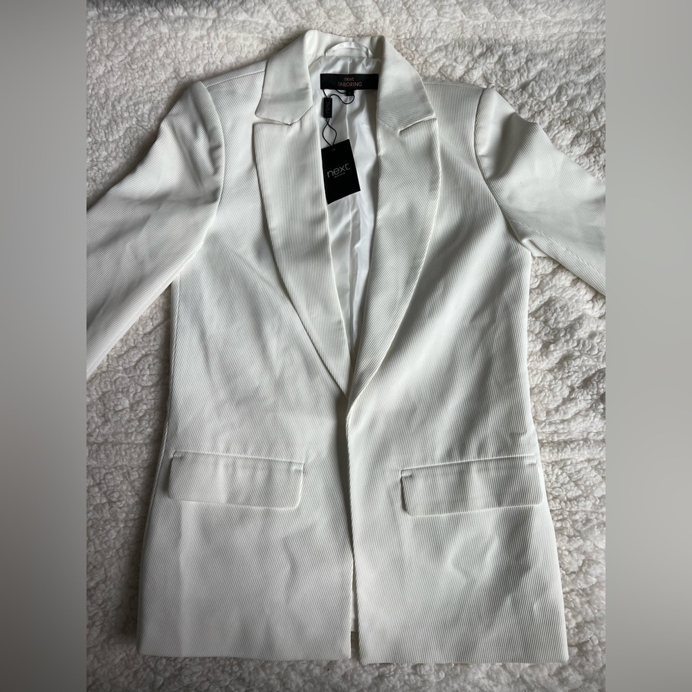 White blazer
